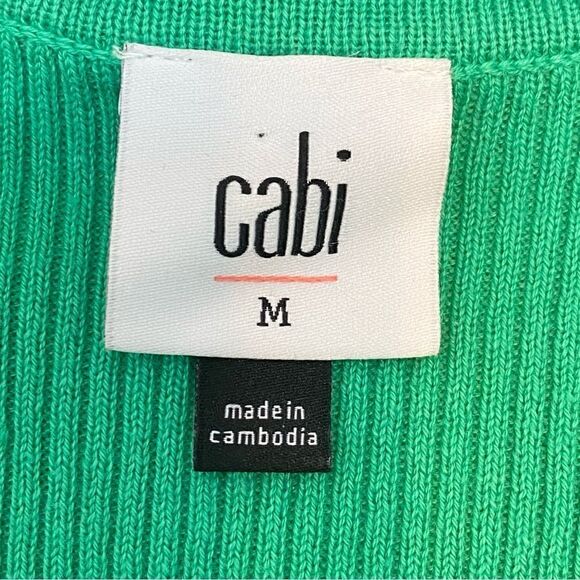 Cabi Green Spearmint Cocktail Wrap Cardigan. Size Medium. NWOT! - Picture 4 of 5